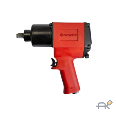 Пневмогайковерт ударный Twin Hammerс реверсом и регулировкой усилия 1/2(960Hм. 8500 об/мин.6.3bar.256 л/мин) (F-4142)